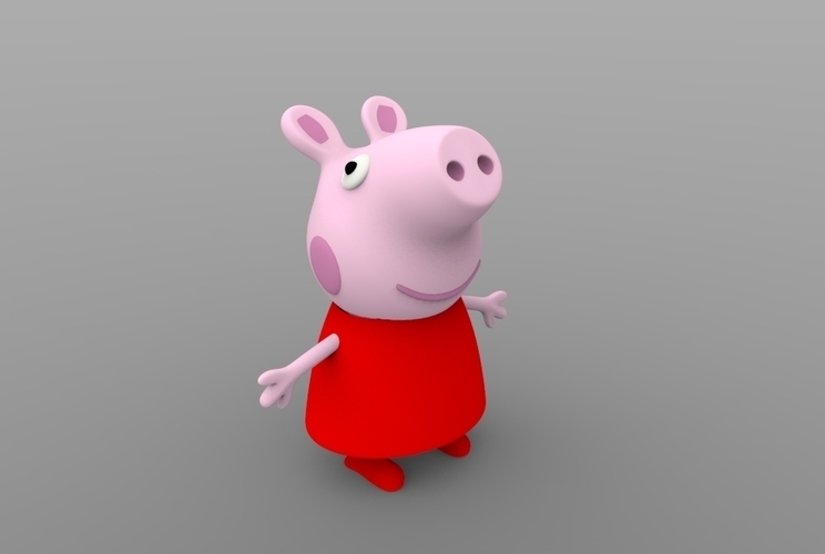 Peppa Pig 3D Print 318048