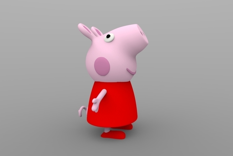 Peppa Pig 3D Print 318049