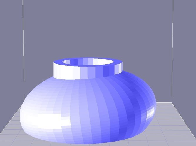 Offset Bowl 3D Print 31879