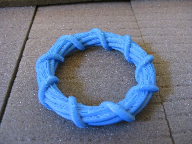 Twisted bracelet 3D Print 31890