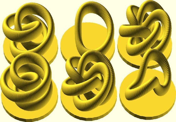 Parametric Knot 3D Print 31895