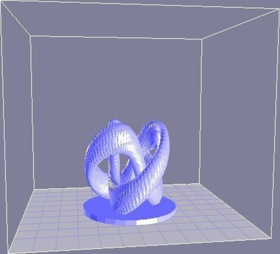 Parametric Knot 3D Print 31898