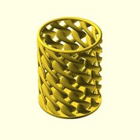 Spiral Pencil/Candle/Toothbrush Cup - Thumbnail 5