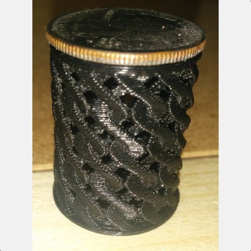Spiral Pencil/Candle/Toothbrush Cup 3D Print 31908