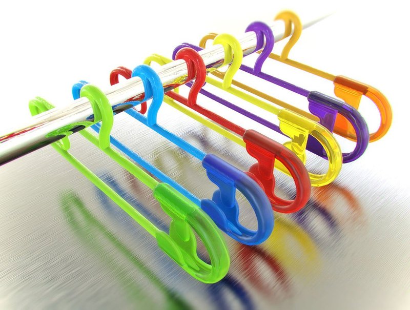SafetyPin • Clothes Hanger