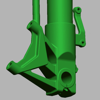 Front Forks DUCATI-Hypermotard 1100-front-Left - Thumbnail 1