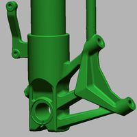 Front Forks DUCATI-Hypermotard 1100-front-Left - Thumbnail 2