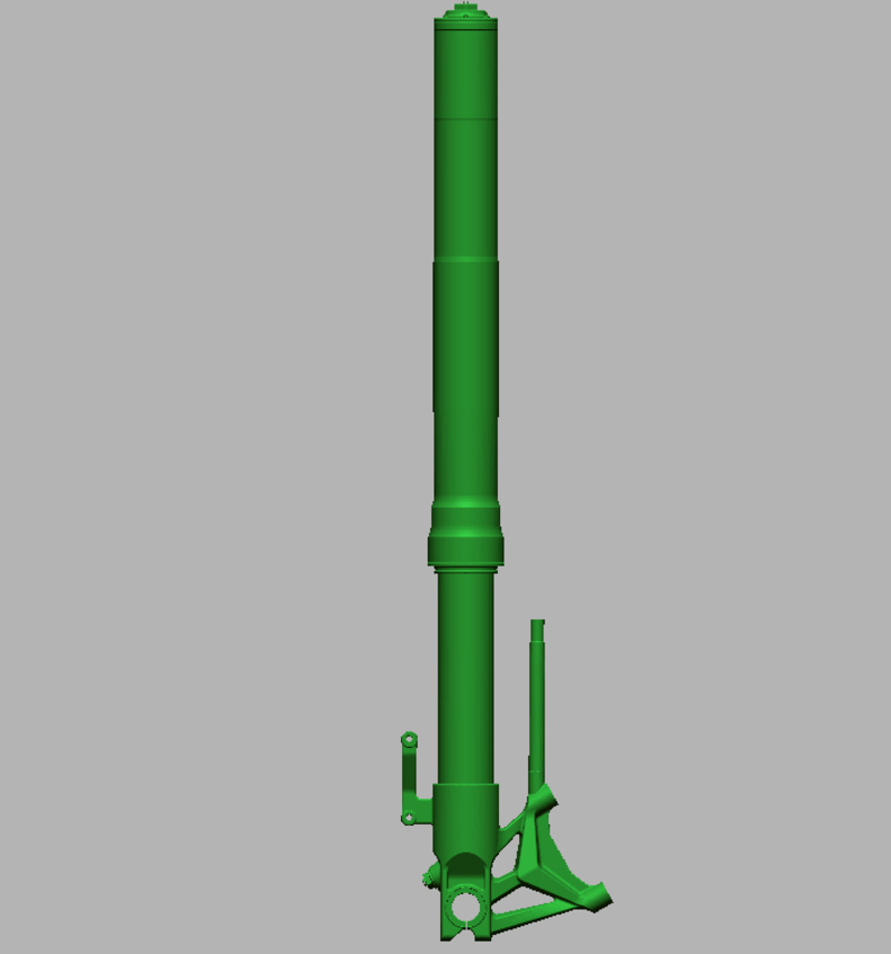 Front Forks DUCATI-Hypermotard 1100-front-Left