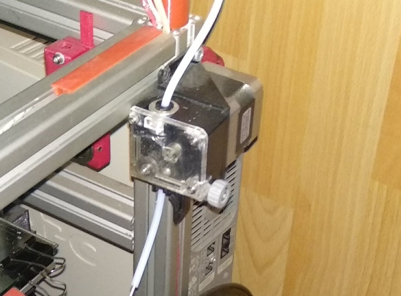 Titan extruder pressure knob