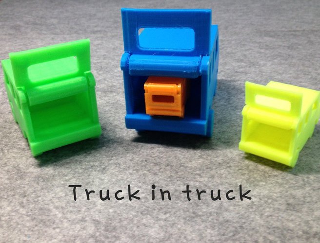 Moving Truck 3D Print 31988