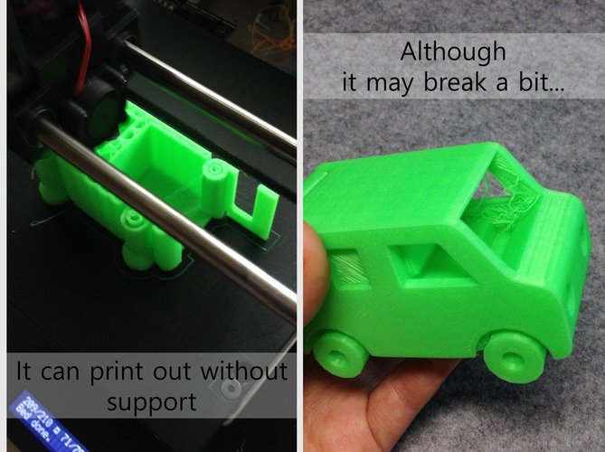 Moving Truck 3D Print 31990