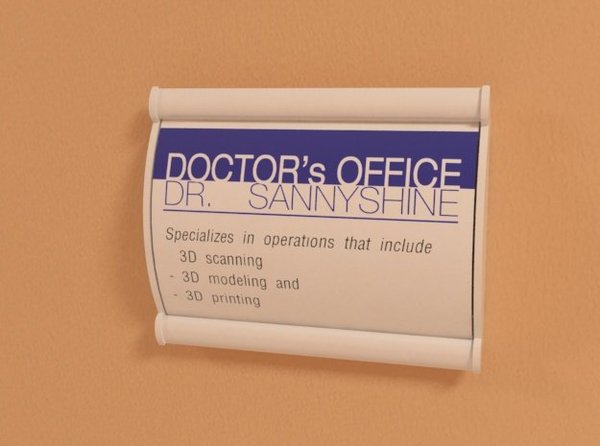 Wall Label holder
