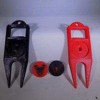 SPIDERMAN Golf Ball Marker - Thumbnail 2