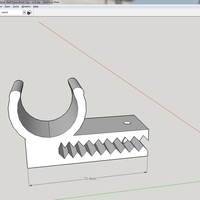 Parcel Shelf Snow Brush Clip - Thumbnail 1