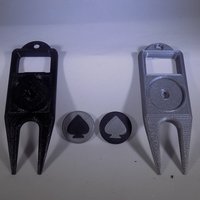 SPADE Golf Ball Marker - Thumbnail 2