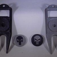 PUNISHER Golf Ball Marker - Thumbnail 2