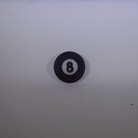8-BALL Golf Ball Marker - Thumbnail 4