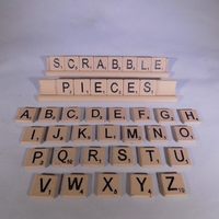 SCRABBLE Pieces and Rack - Thumbnail 4