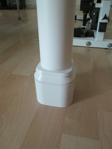 Baseboard Moulding for basement pole 3D Print 321235