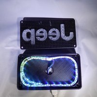 Jeep Emblem LED Light/Nightlight - Thumbnail 2