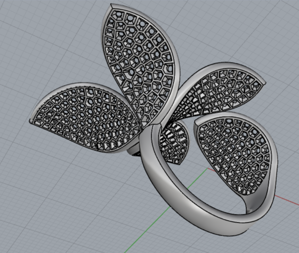anello giardini segreti 3D Print 321429