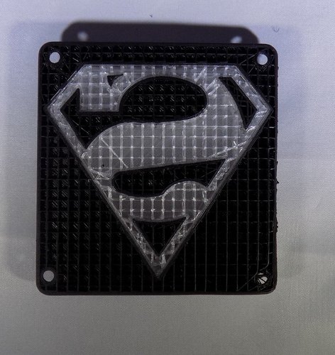 SUPERMAN LED Light/Nightlight 3D Print 32155