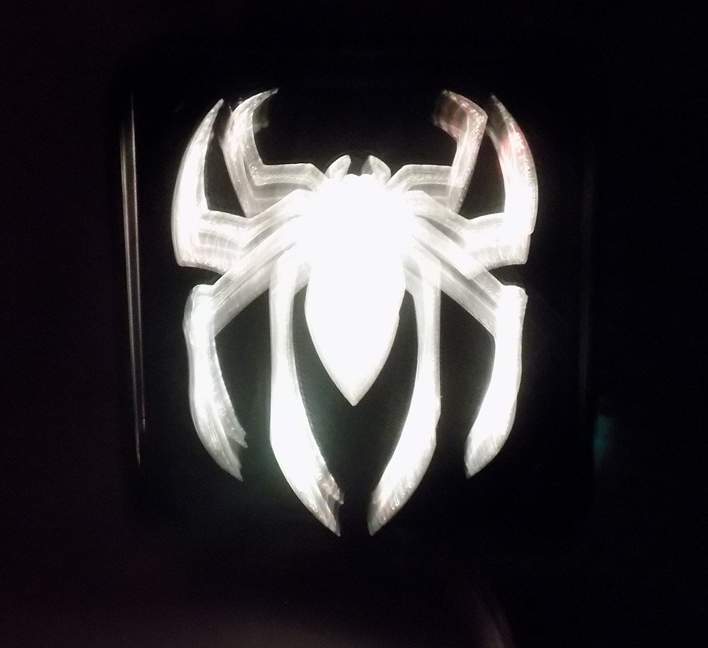 Spiderman Lampada 3D Icon Light