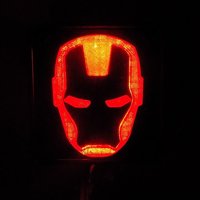 IRONMAN LED Light/Nighlight - Thumbnail 4