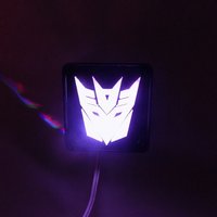 Decepticon Transformers LED Nightlight/Lamp - Thumbnail 7