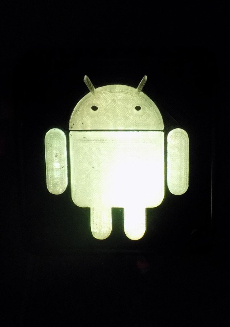 Android Robot LED Nightlight/Lamp - Pinshape
