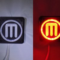 Makerbot M Logo LED Nightlight/Lamp - Thumbnail 2