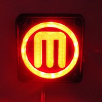 Makerbot M Logo LED Nightlight/Lamp - Thumbnail 3