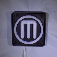 Makerbot M Logo LED Nightlight/Lamp - Thumbnail 4