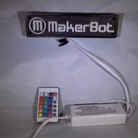 LED Makerbot Logo Nightlight - Thumbnail 4