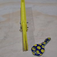 Butterfly Knife Key Holder - Thumbnail 6
