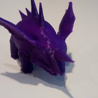 Small Nidorino 3D Printing 32351