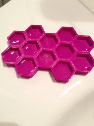 Beehive Ice Tray 3D Print 32391