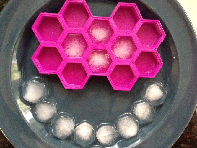 Beehive Ice Tray 3D Print 32393