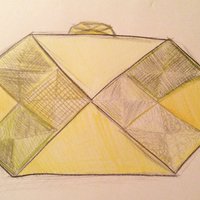 Sun Goddess Set - Clutch, Ring and Amulet - Thumbnail 3