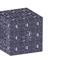 Menger Sponge Birdhouse - Thumbnail 2