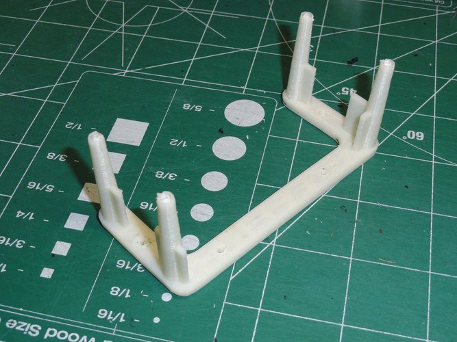 Chumby One Motherboard Holder 3D Print 32446