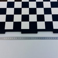 Glossy chessboard, easy to store. - Thumbnail 5