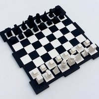 Glossy chessboard, easy to store. - Thumbnail 8