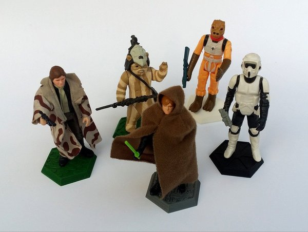 Support for Star Wars Kenner loose figures 