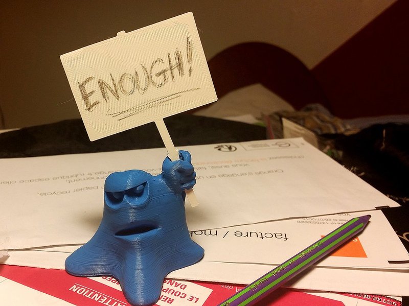 Strike Blob ANGRY !