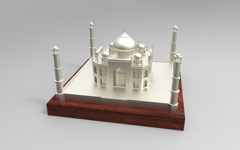 Taj Mahal (V1.1) 3D Print 32490