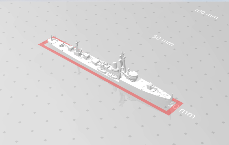 Otori-class torpedo boat  3D Print 324901