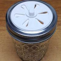 DIY Air Freshener lid for 8oz Ball quilted crystal jelly jars - Thumbnail 2