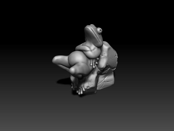FROG RELAX 3D Print 326430