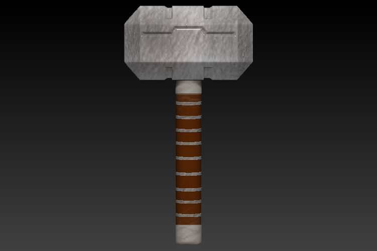 Thor Hammer - 3D Model